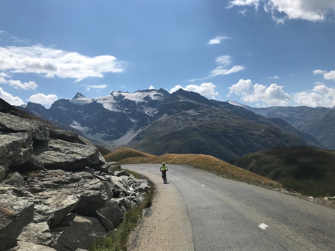 Jour 20 : les glaciers de l'Albaron en toile de fond