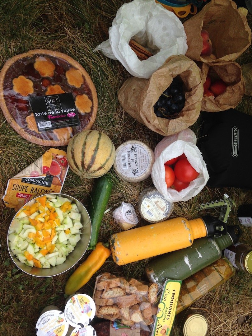 Jour 11 : un aperçu de nos repas... c'est pas du lioph !