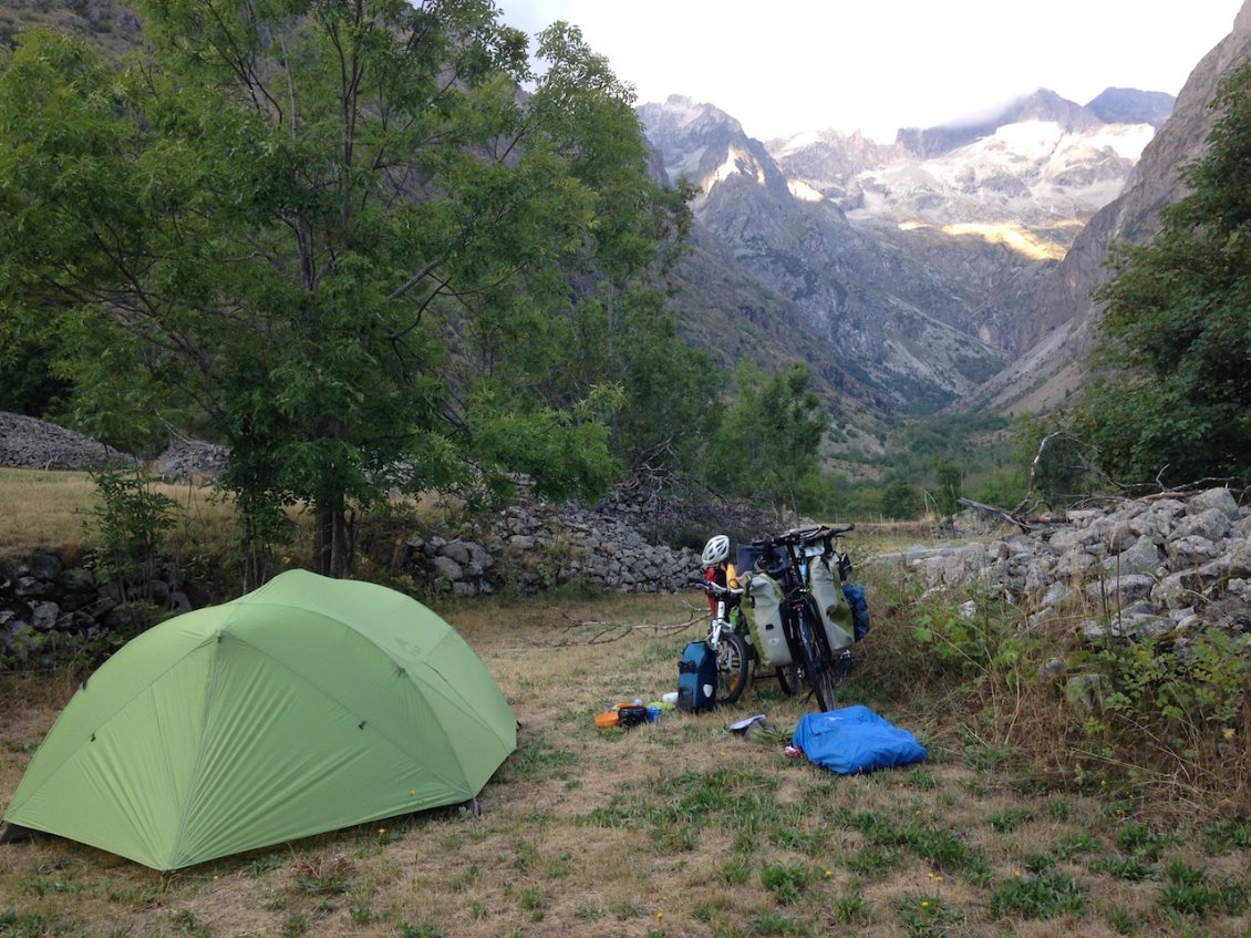 Jour 15 : bivouac au Désert et préparation des sacs pour partir à pieds