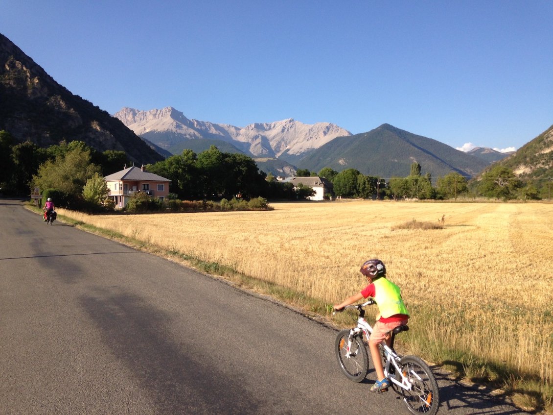 Jour 2 : vélo en fin de journée en direction du Dévoluy