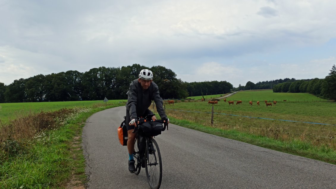 J5. J'ai quitté la Creuse (coup de coeur), et me voilà à la découverte des petites routes de Haute-Vienne.