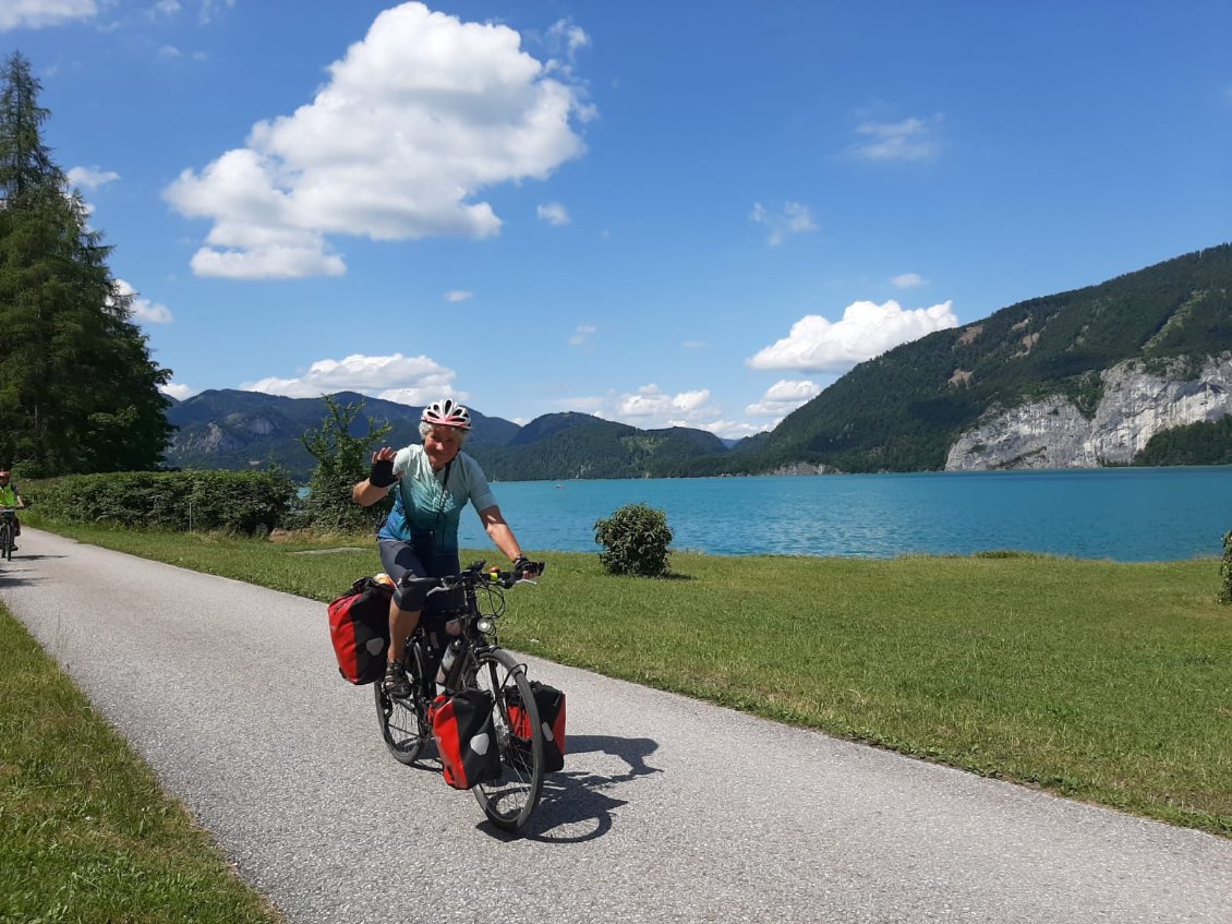 Le long du lac Wolfangangsee.