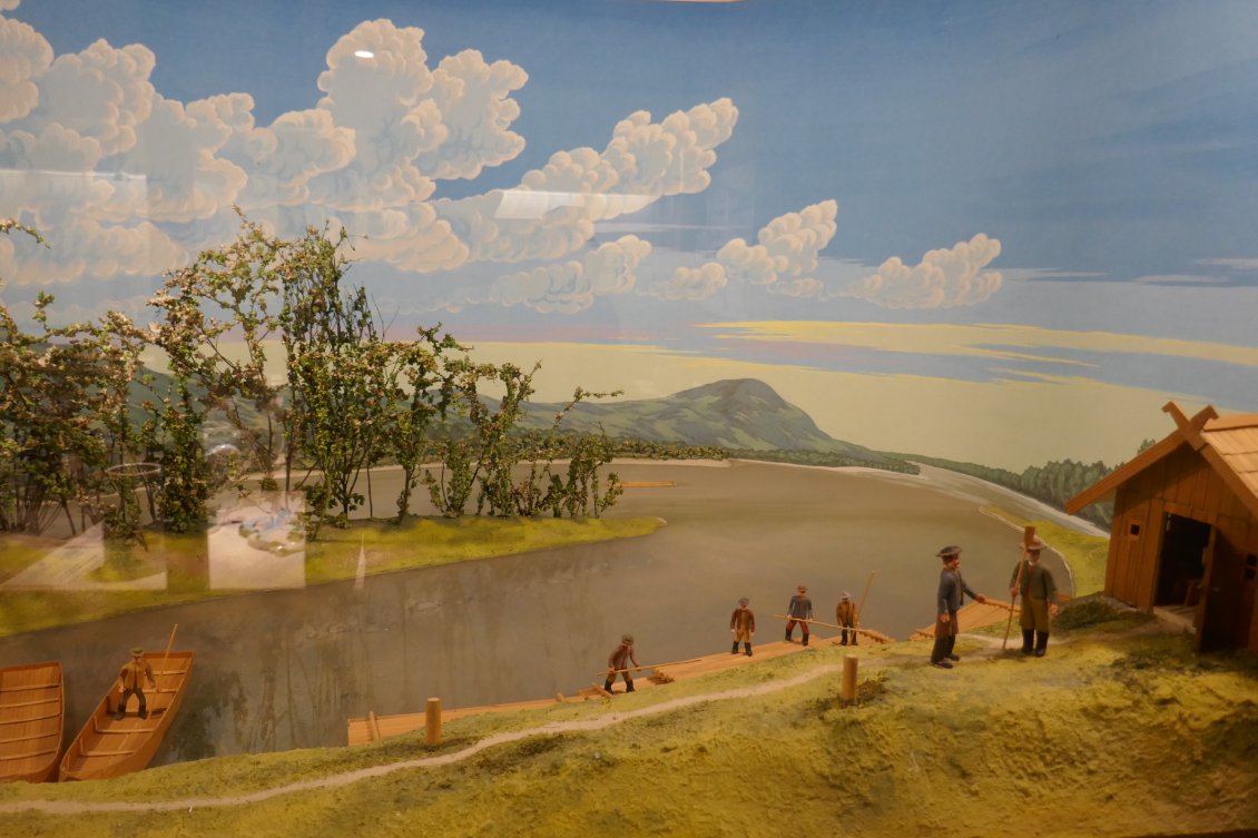 Du temps où la navigation n'était pas facile sur le Danube (musée de la navigation)