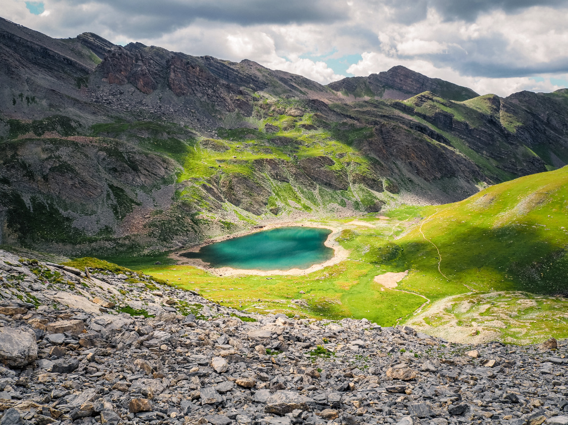 Lac de Derrière la Croix.
PHoto : Eve Huet