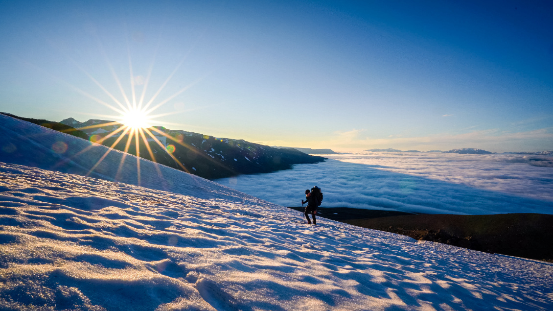 Soleil de minuit.
Photo : Alex Godard