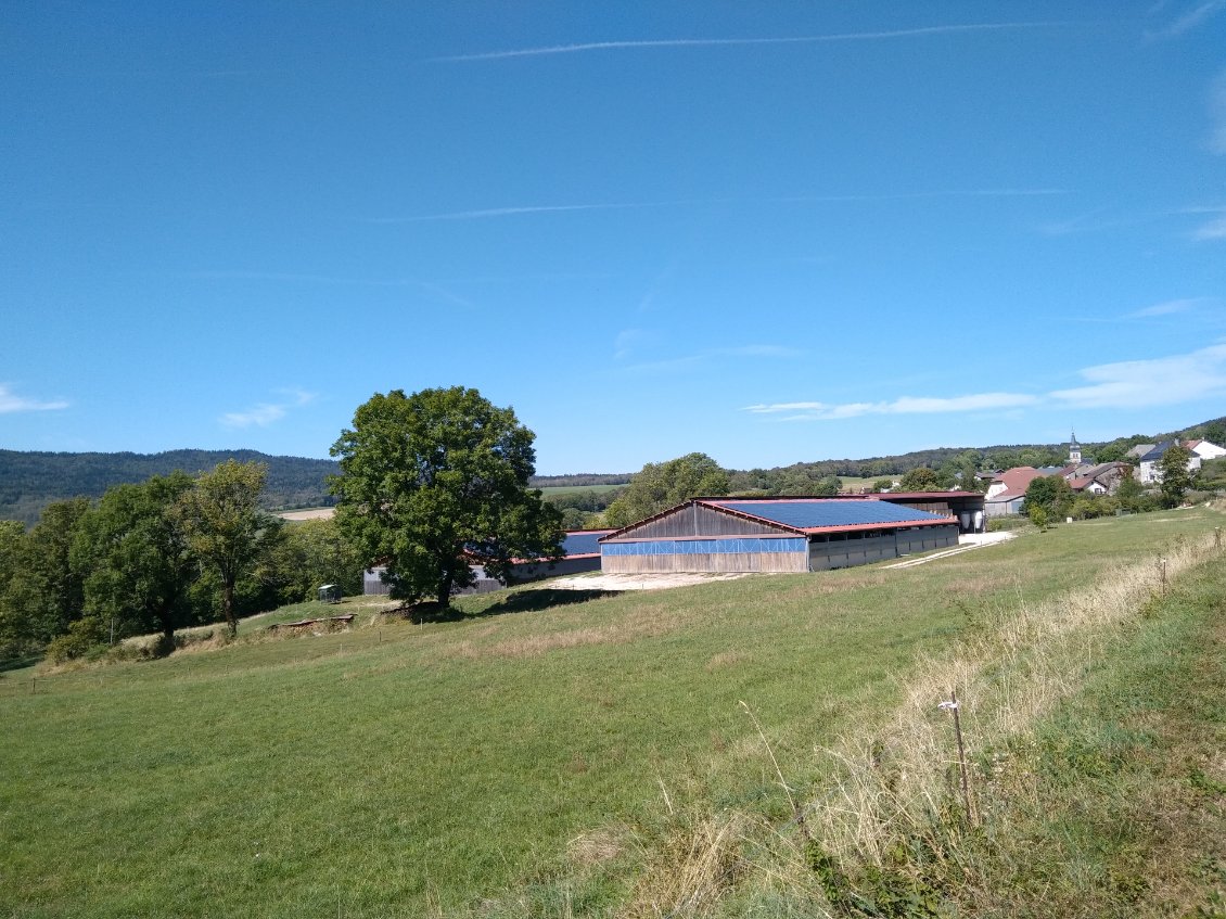 Une ferme au Grand Abergement