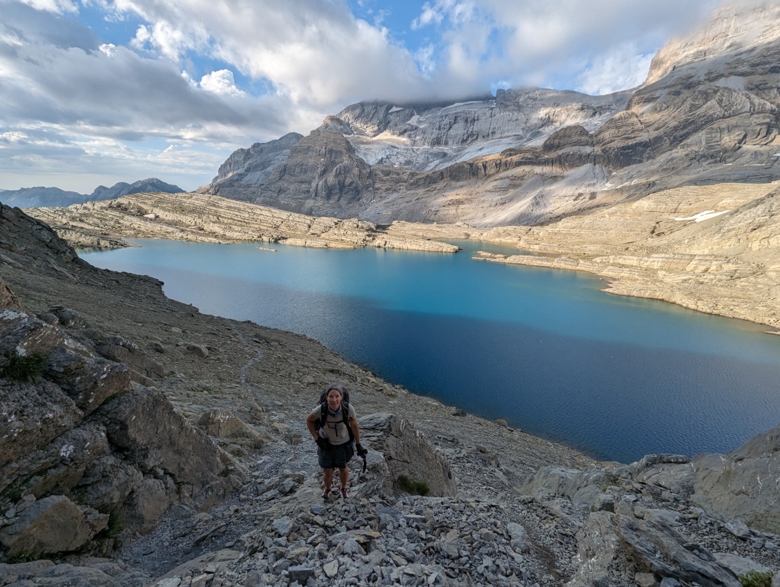 Quelle belle vue dans la montée de la brèche de Turquerouye