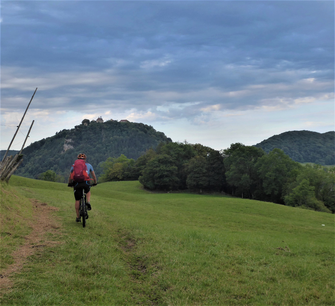 Descente sur Salins