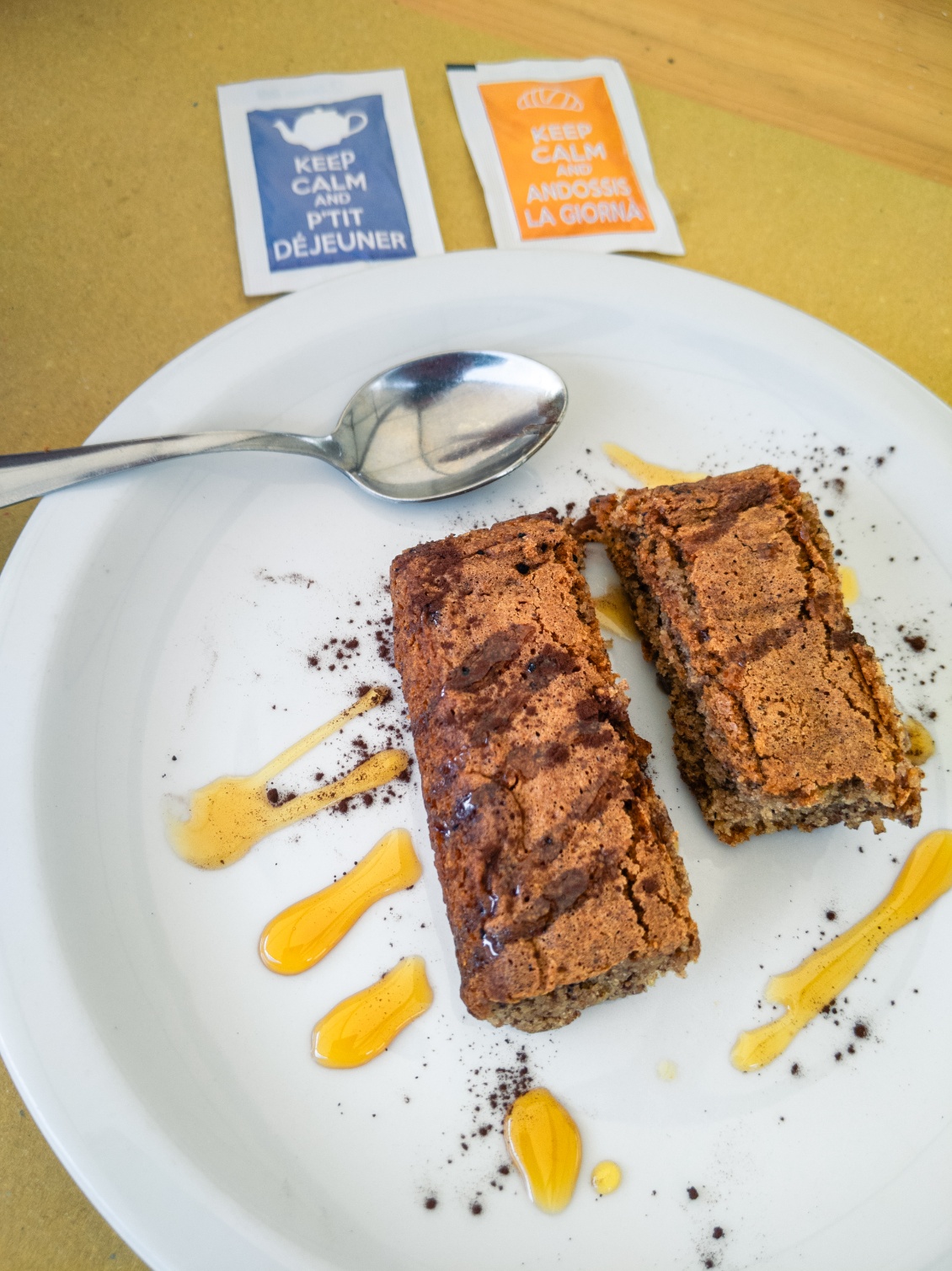 Gateau à la noisette.