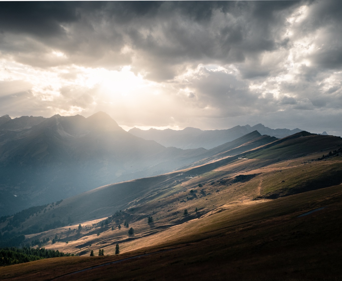 Ciel exceptionnel au bivouac.