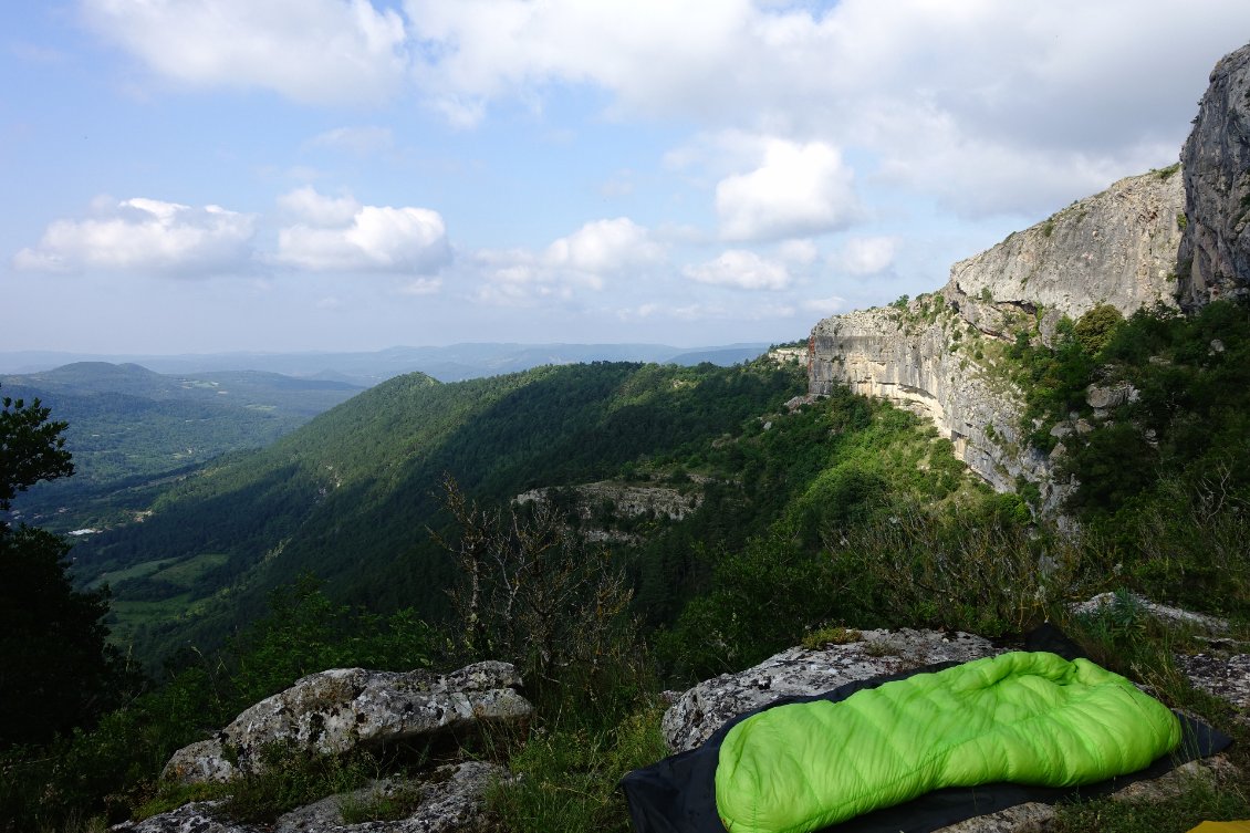 Nuit à la belle étoile en haut du cirque du bout du monde...