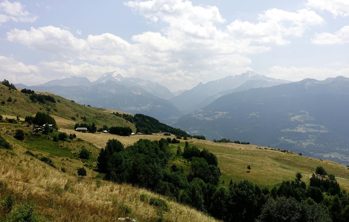 Lente descente vers Bourg-Saint-Maurice