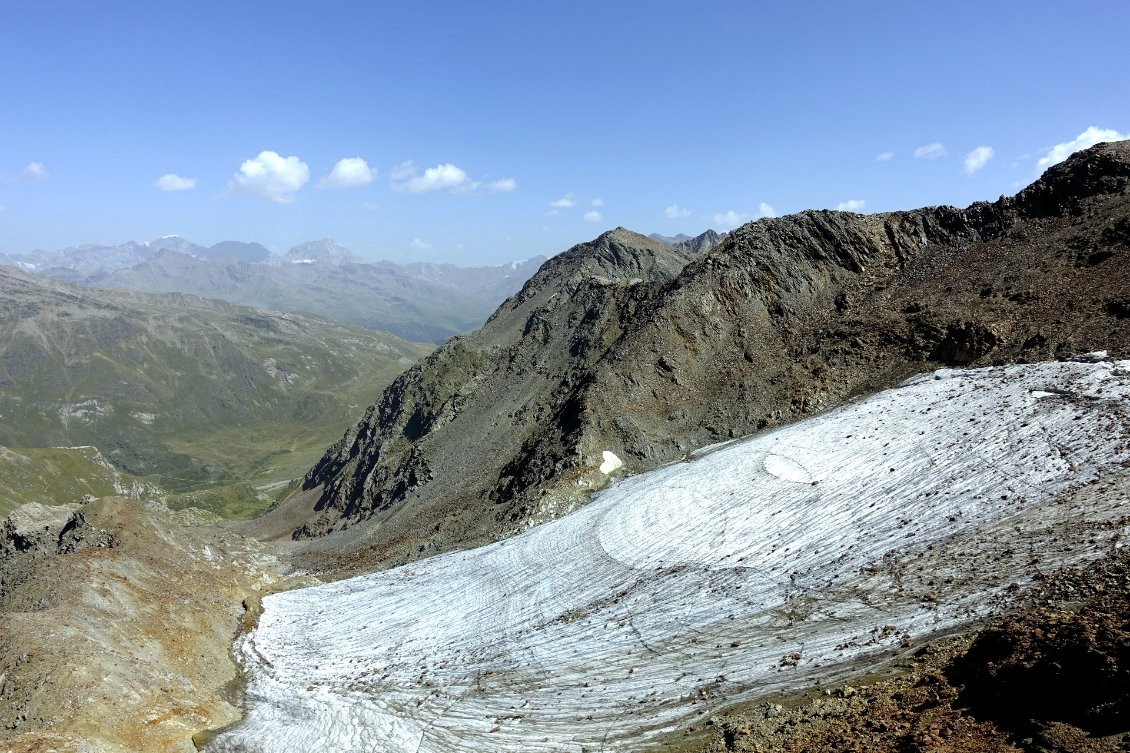 ...et au bord des glaciers.