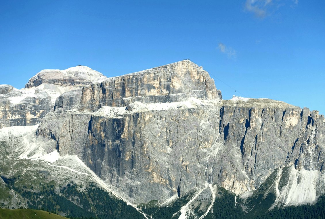 Un hôtel-restaurant sur un sommet à 3000m où on accède par téléphérique, n'est-ce pas un brin mégalo ?