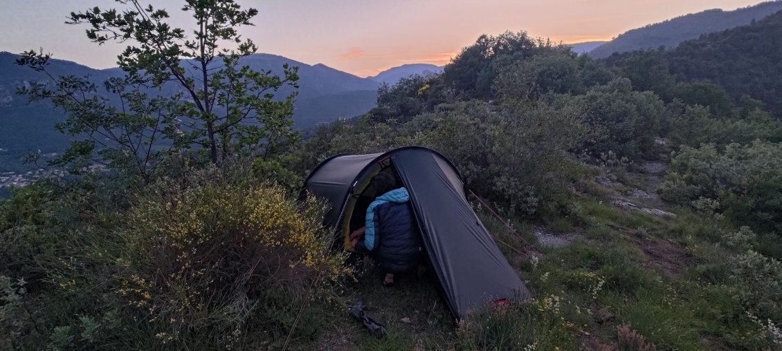 J19 - Bivouac au dessus de Sospel