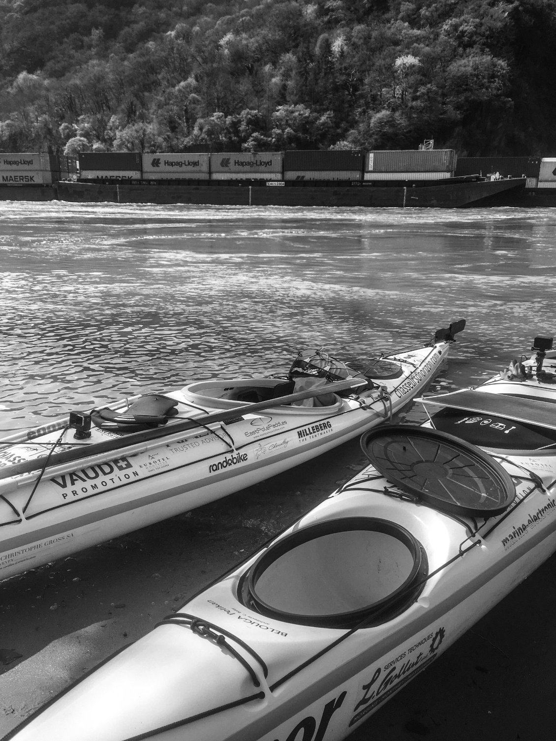 Départ, lacs suisses et descente du Rhin.