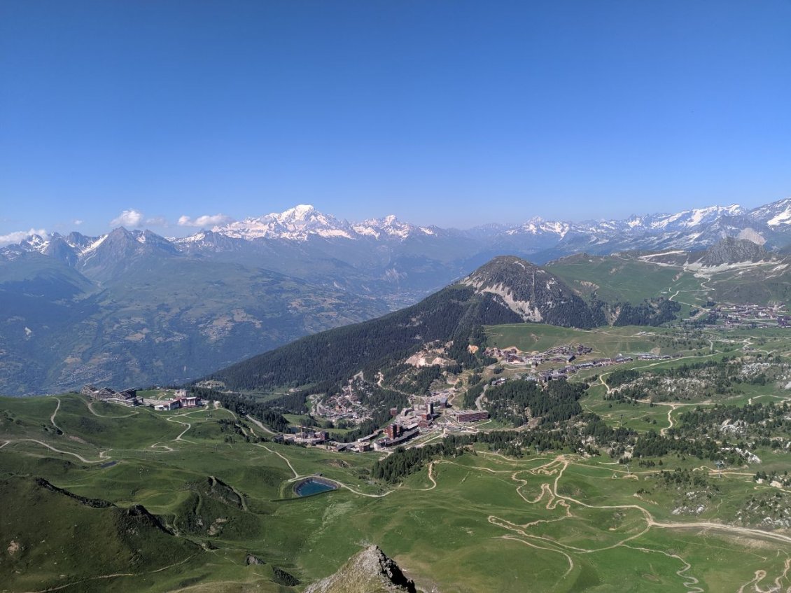 J41 - Quelques options pour descendre sur La Plagne...