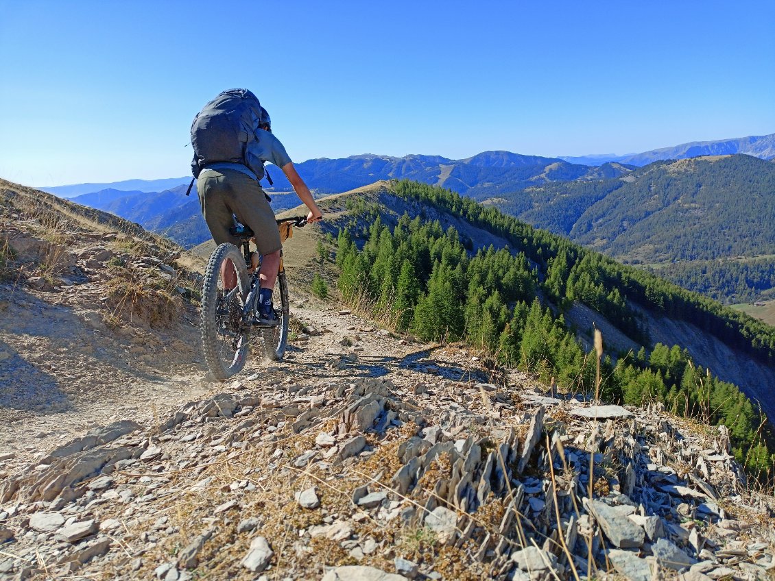 Grande traversée des Alpes à VTT