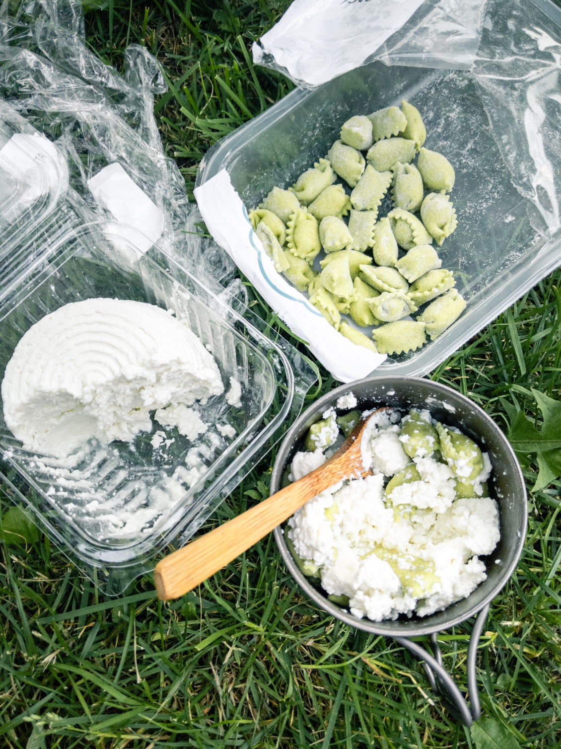 Pâtes fraîches à la ricottina.