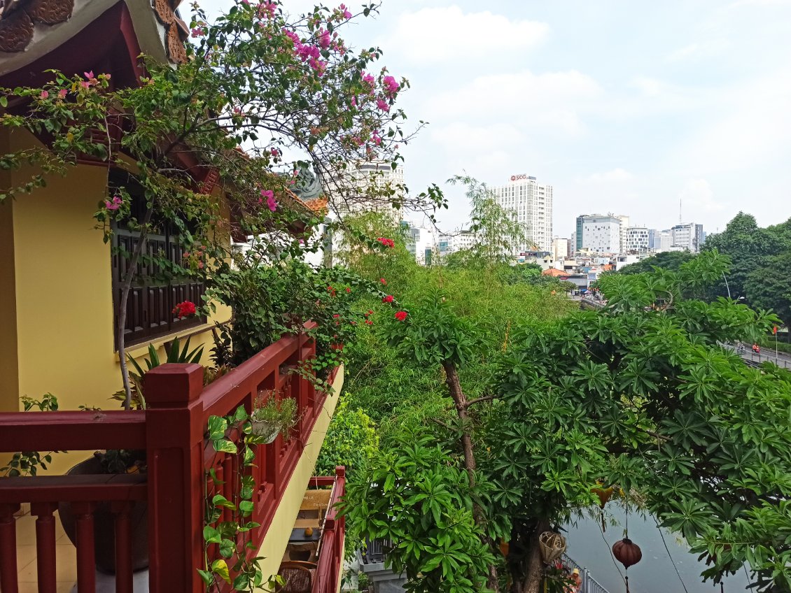 J2. Même si Ho Chi Minh est une grande ville densément peuplée, de nombreux coins de verdures ont été préservées.