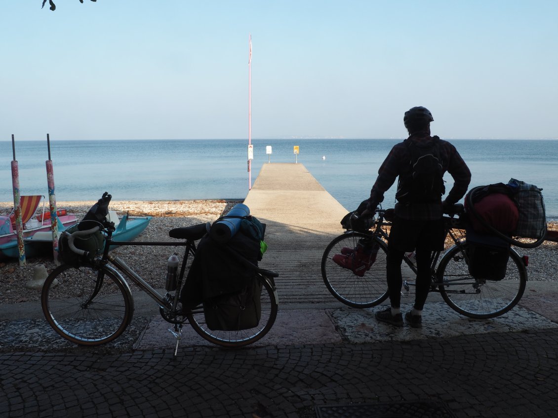 Le Lac de Garde à Desenzano del Garda.