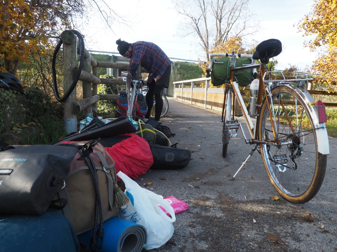 Décrotage des roues, quel bazar !