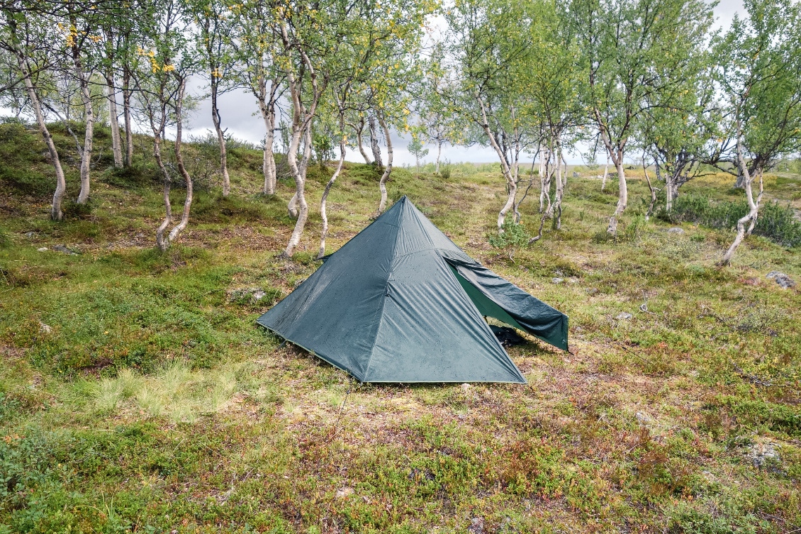 Marcher seule en Laponie finlandaise.
Photo : Adrienne Charmet