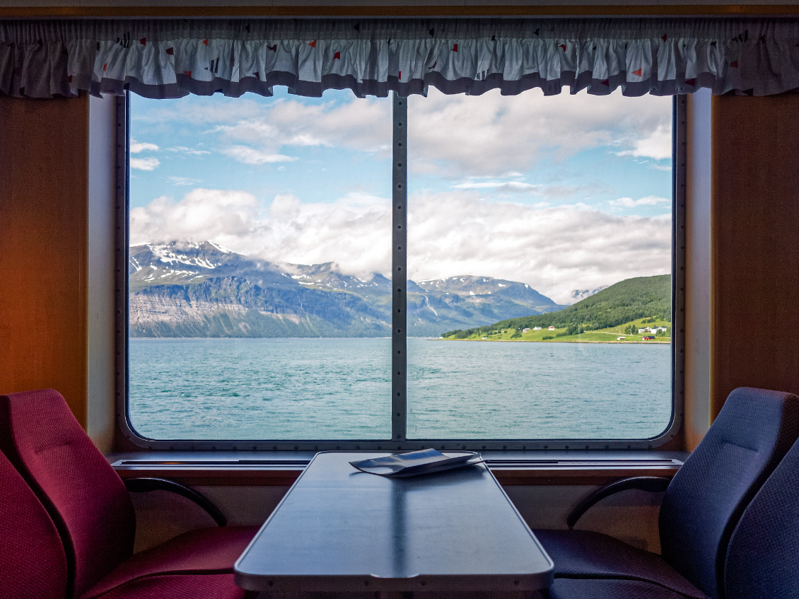 Ferry norvégien.
Photo : Emmanuel Maisonneuve pretpourlaventure.com