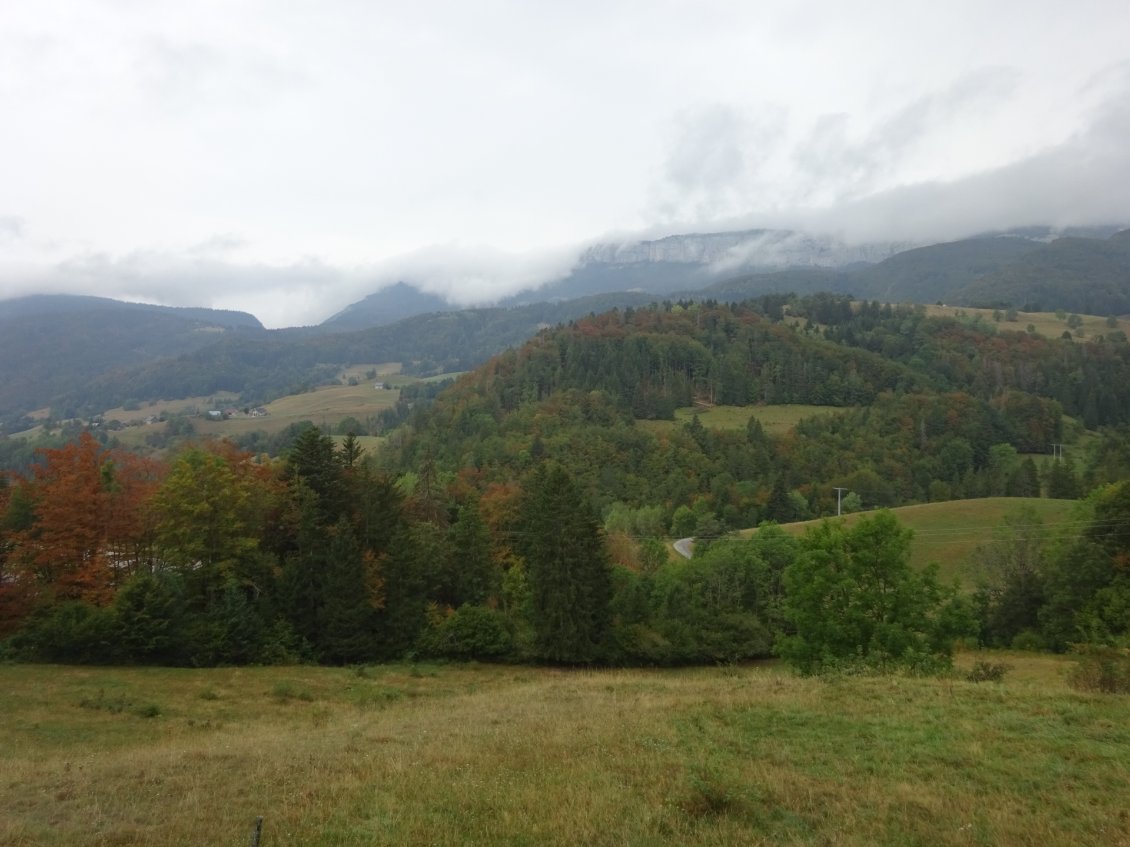 Prémisse de l'automne en Chartreuse.