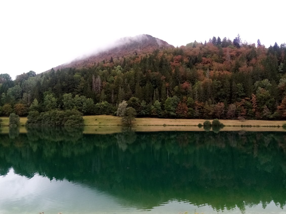 Nous sommes fin août, l'automne s'installe (majestueuses couleurs).