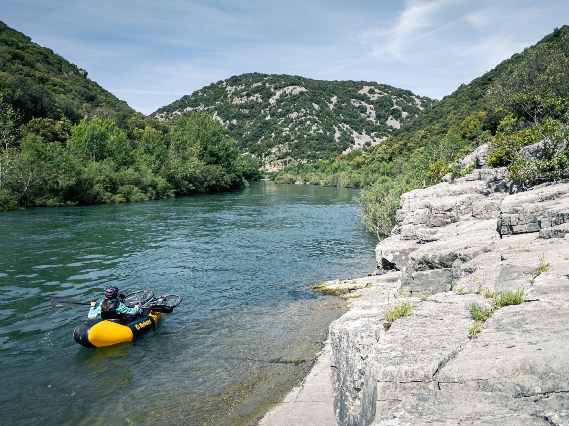 Il reste alors moins de 3 km de navigation.