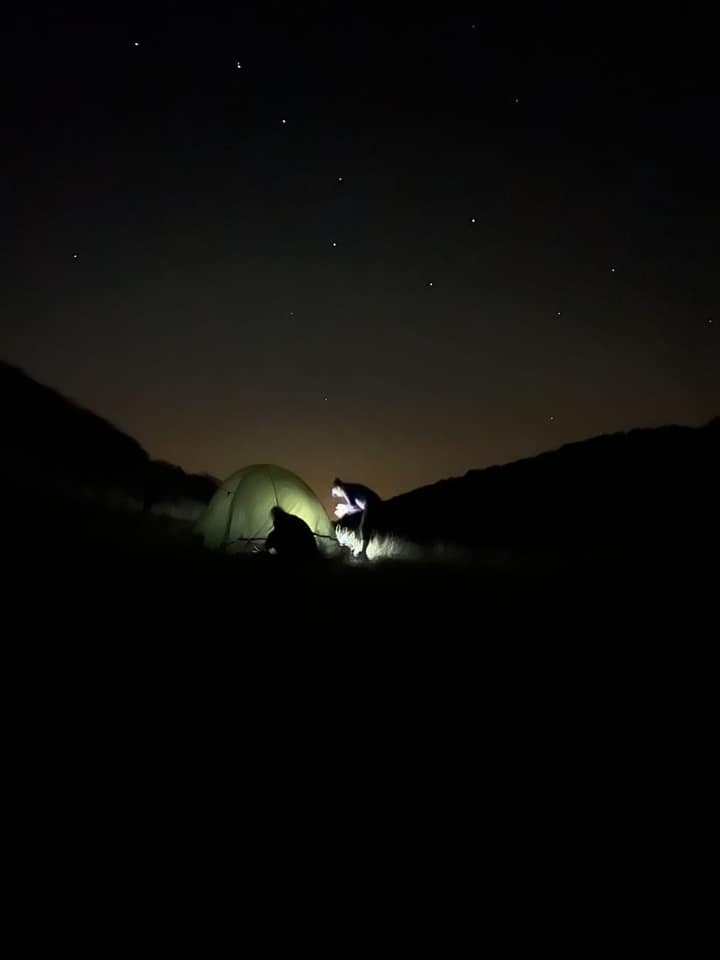 #2 Anne-Sophie Cosson.
Bivouac aux Trois Becs dans la Drôme.