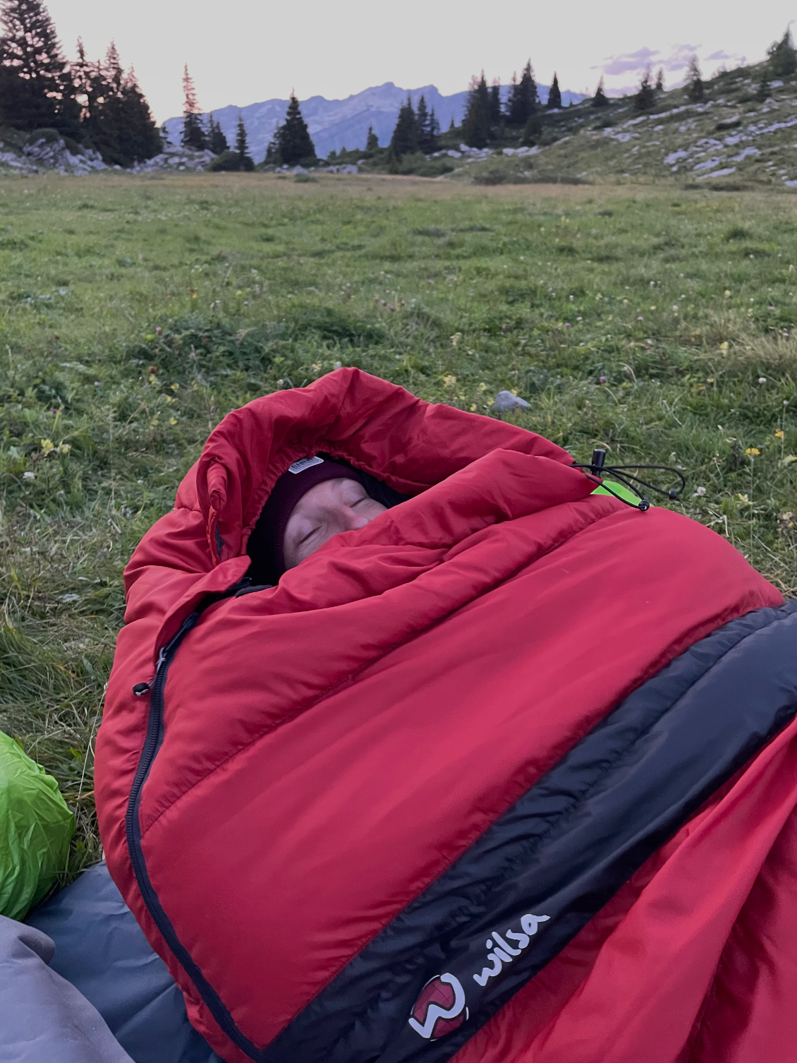 #12 Marie-Laurence Laporte.
Réveil après une belle nuit à la belle étoile en allant au lac d’Anterne.