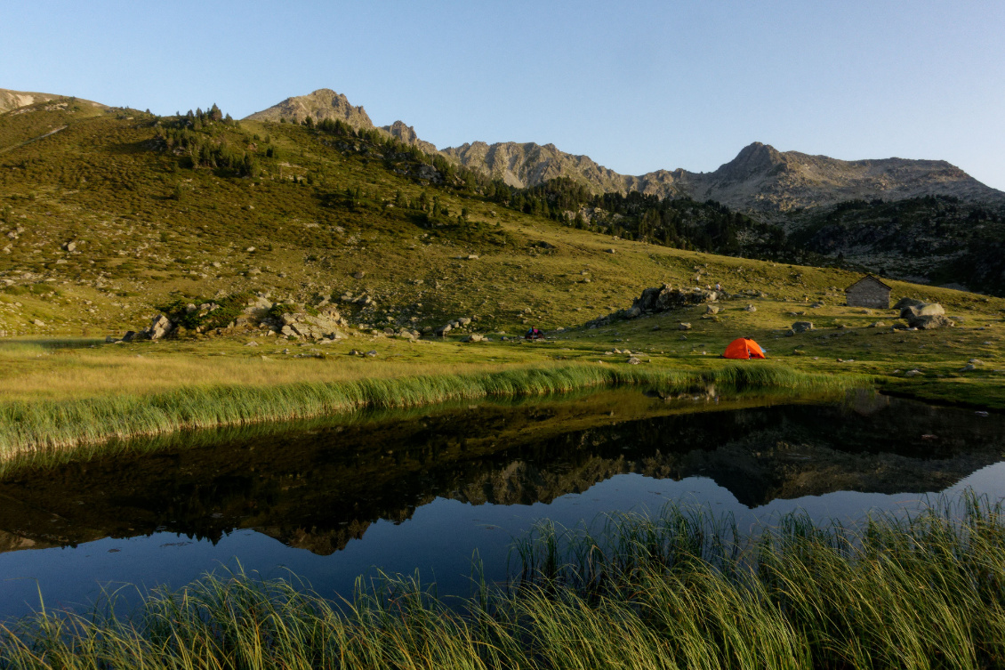 #59 Mr et Mme Querellou.
Lac de Coueyla Gran, traversée des Pyrénées.