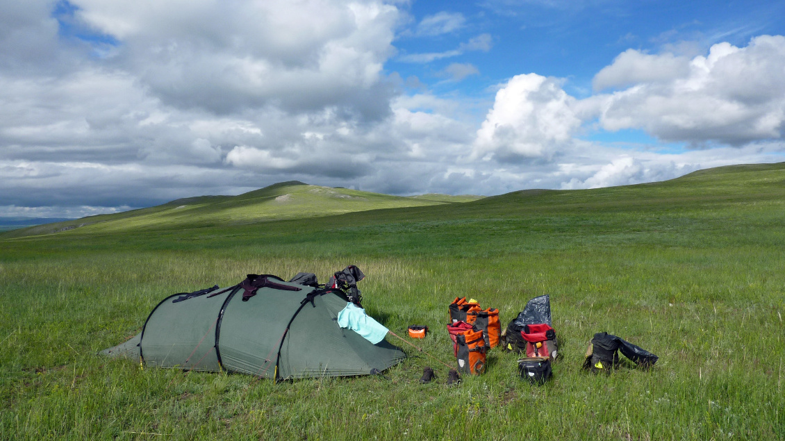 #25 Caroline Hay.
Mongolie, lors d'un voyage à vélo en Asie.