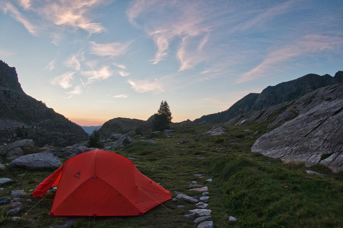 #44 Mme et Mr Querellou.
Refuge des Merveilles, Mercantour, traversée des Alpes.