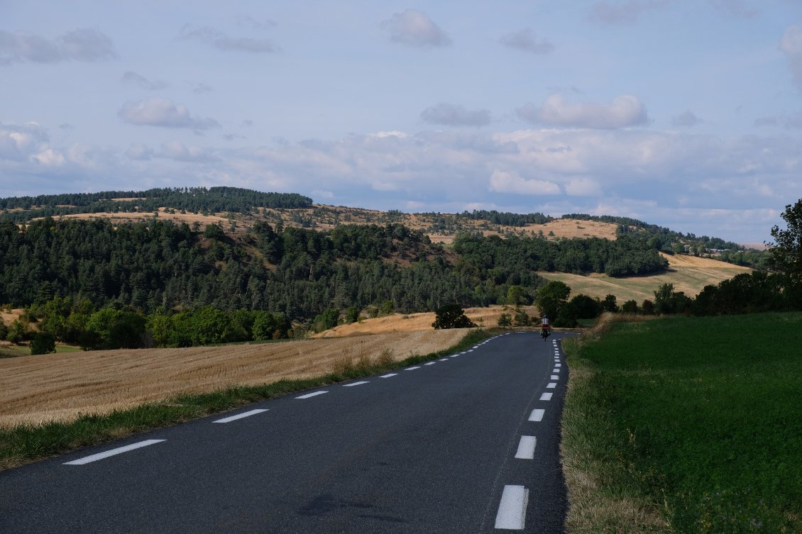 Des routes peu fréquentées...