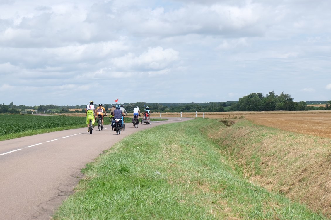 Couverture de 150km en famille sur la Voie Bleue