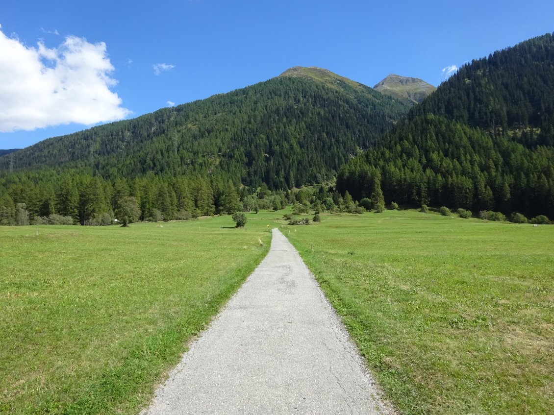 Pas mal le réseau cyclable Suisse, non ??!
