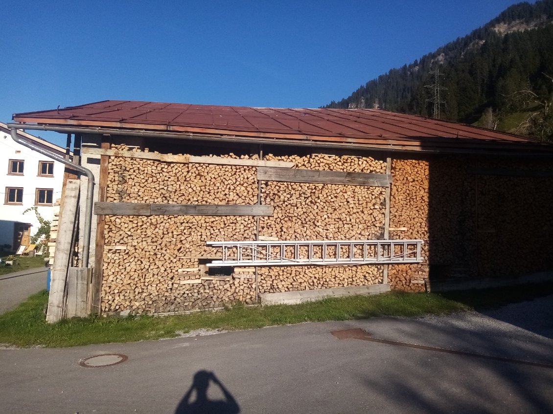 Vous voulez apprendre à fendre et ranger du bois ? Venez en Suisse.