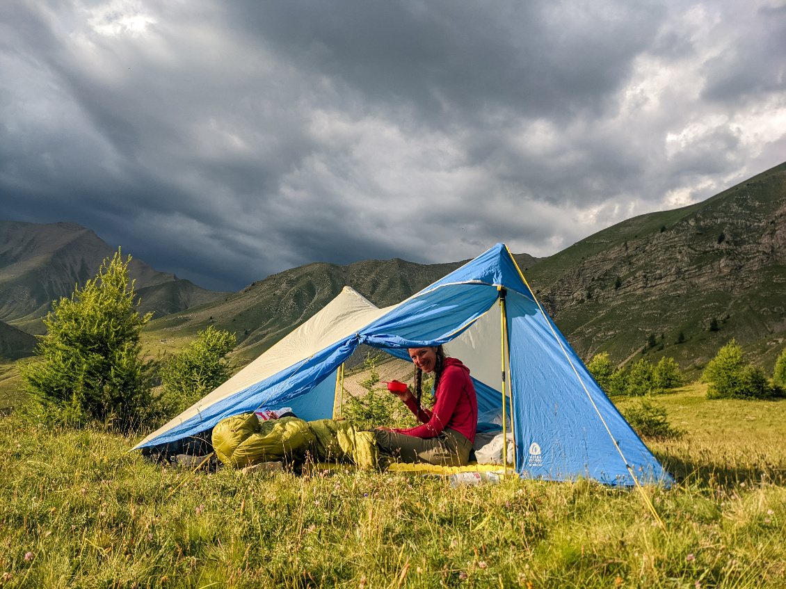 S'hydrater, s'alimenter, ces petits moments-plaisirs du bivouac...