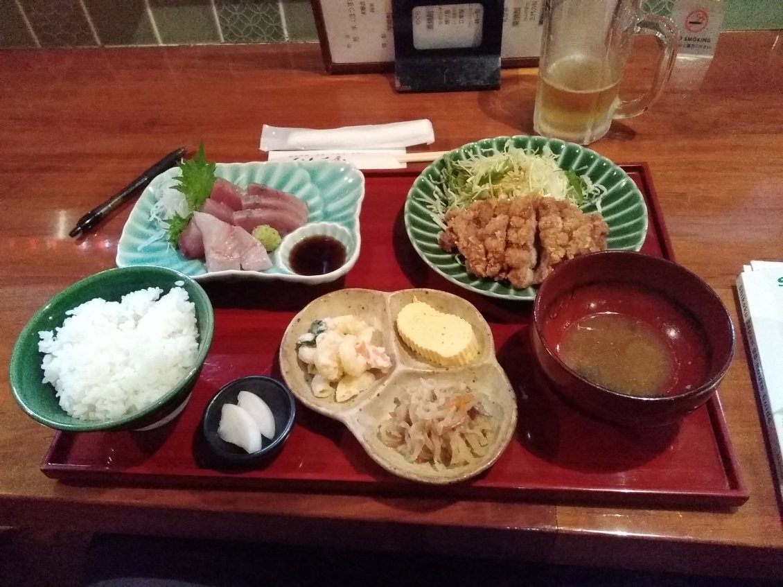 Un repas Japonais