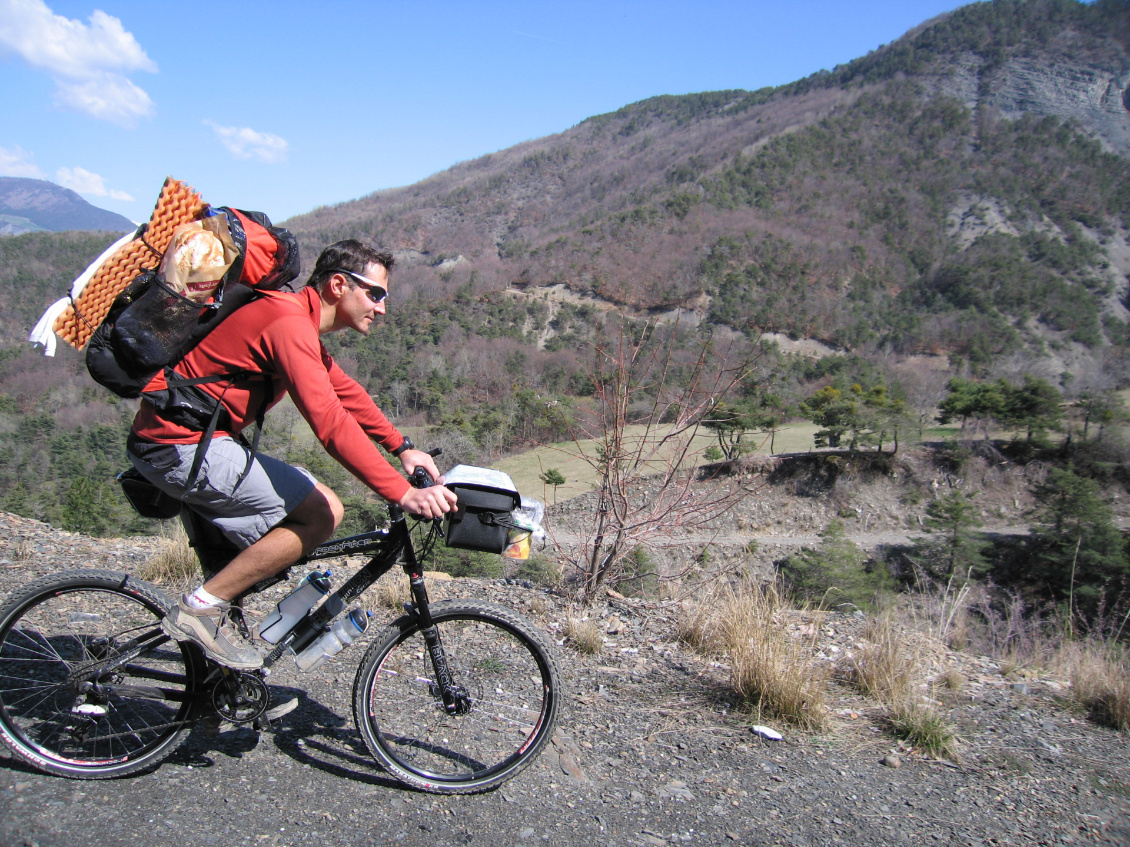 Traversée alpine à VTT BUL.