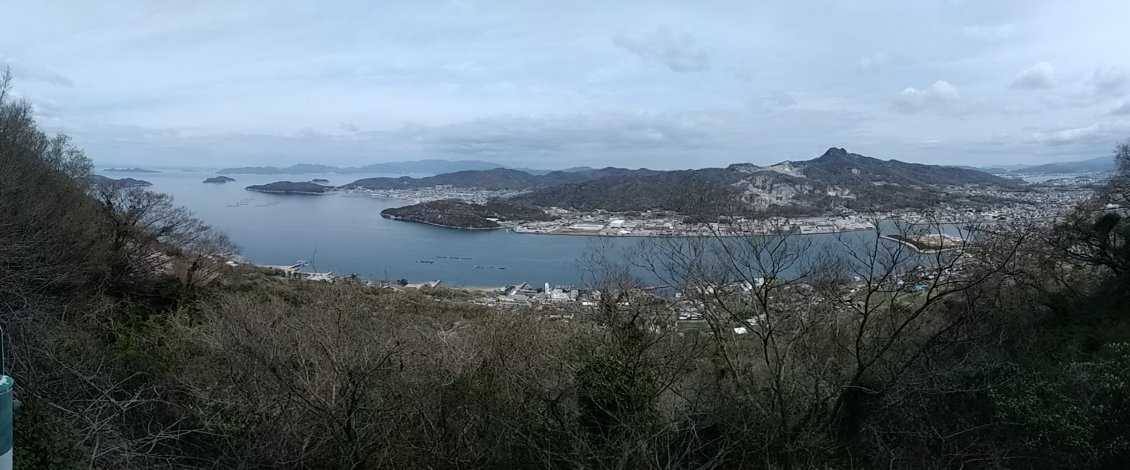 Panorama pendant l'ascension au T85.