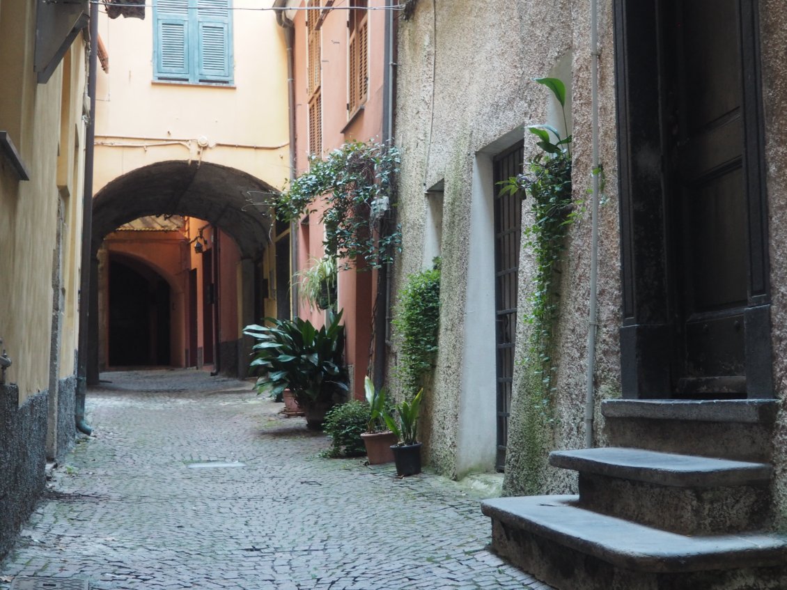 Les jolies ruelles de Pieve di Teco.