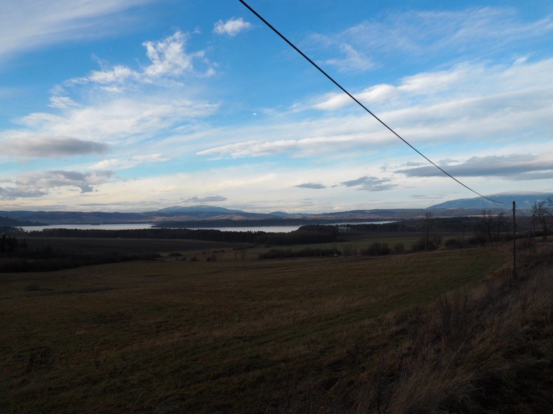 Le lac d'Orava.