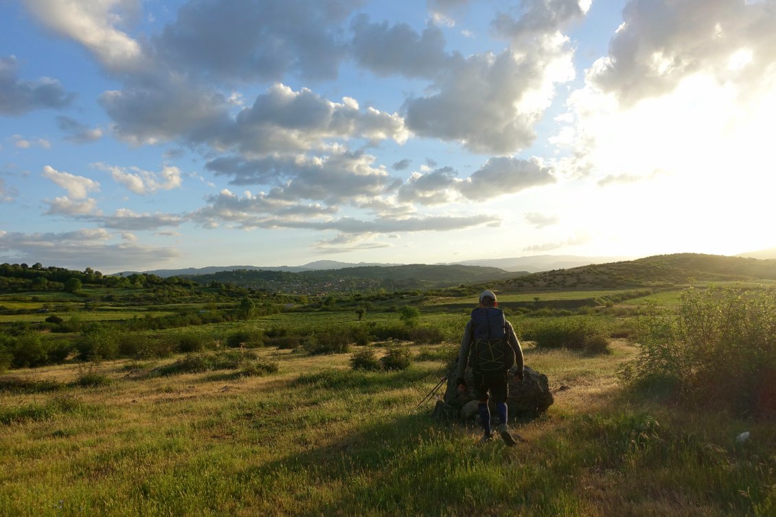 Progressivement, le relief et la biodiversité reprennent de la place dans le paysage.