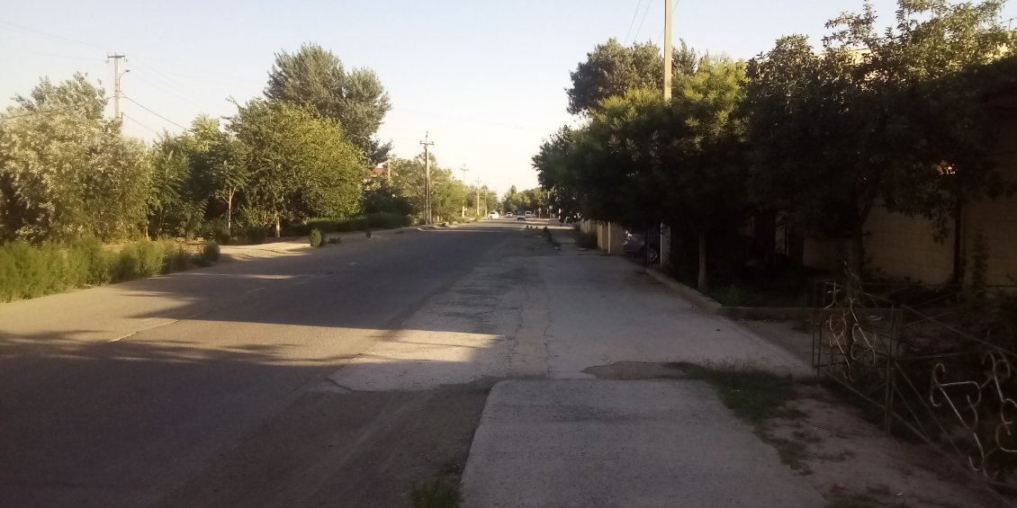 Je rejoins la guesthouse qui est située au calme un peu à l'écart.