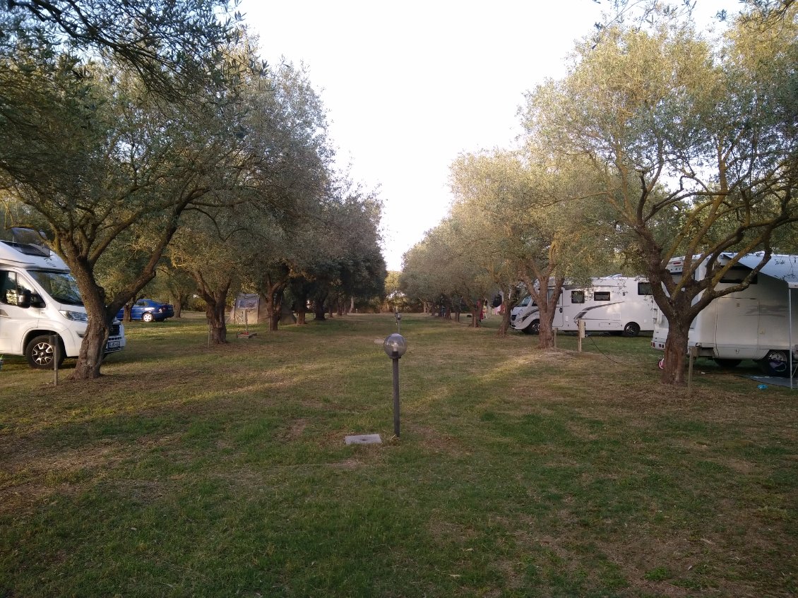 Couchage au camping rural de Donne Rurali
