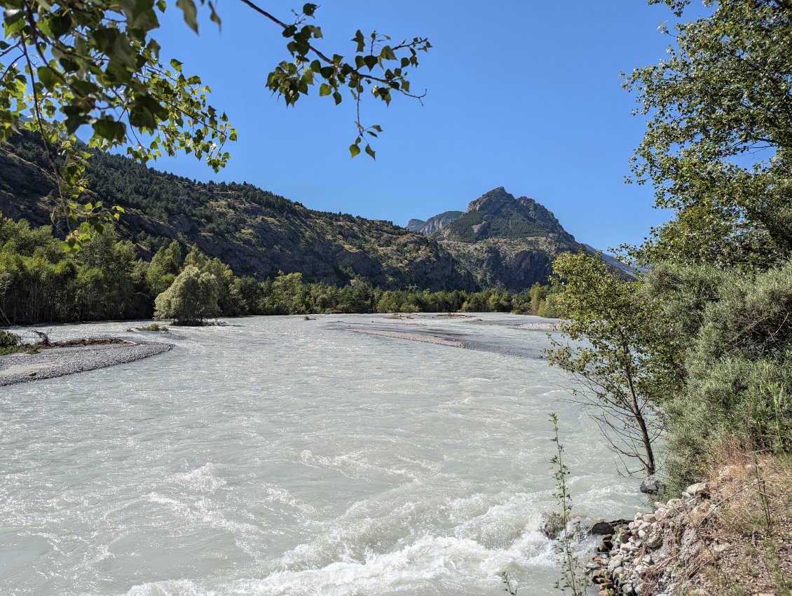 Joli débit de la Durance